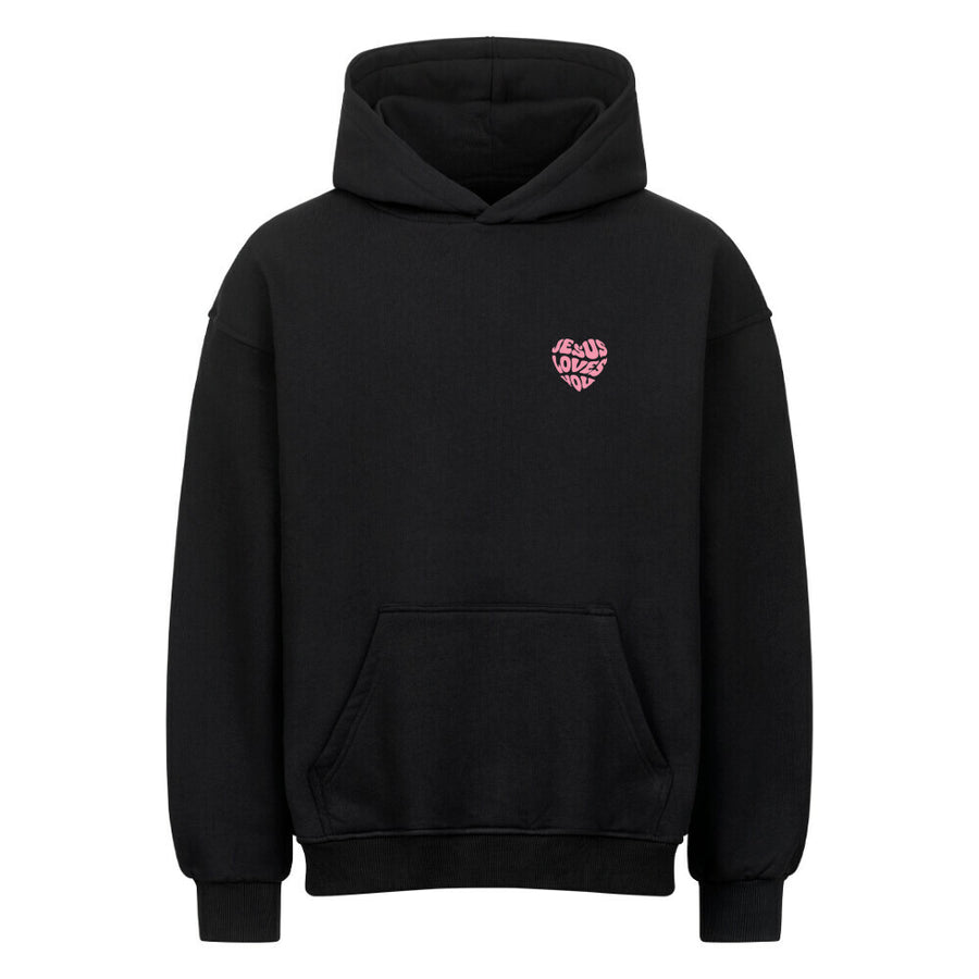 Oversized Hoodie - JESUS LOVES YOU