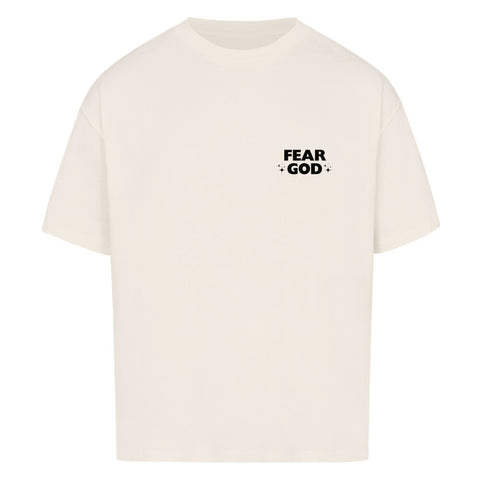 Oversized T-Shirt / Fear God natural raw vorne