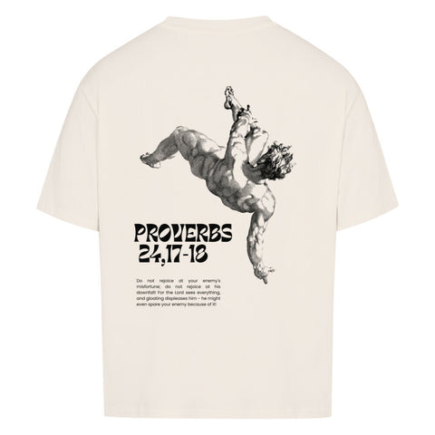 Oversized T-Shirt / PROVERBS 24,17-18