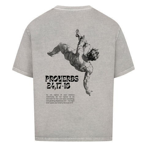 Oversized T-Shirt / PROVERBS 24,17-18