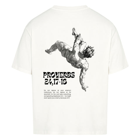 Oversized T-Shirt / PROVERBS 24,17-18