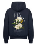 Oversized Zipper Hoodie - Happy