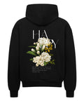 Oversized Zipper Hoodie - Happy