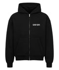 Oversized Zipper Hoodie - GOOD NEWS