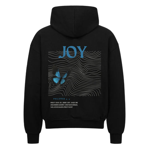 Oversized Zipper Hoodie - Joy