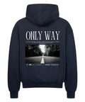 Oversized Zipper Hoodie - ONLY WAY