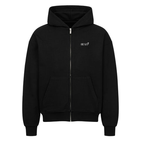 Oversized Zipper Hoodie - ONLY WAY