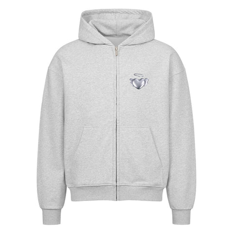 Oversized Zipper Hoodie - YOU ARE LOVED
