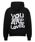 Oversized Zipper Hoodie - YOU ARE LOVED