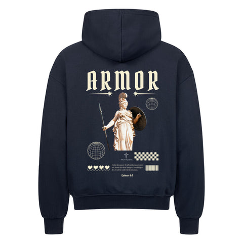 Oversized Zipper Hoodie - Armor