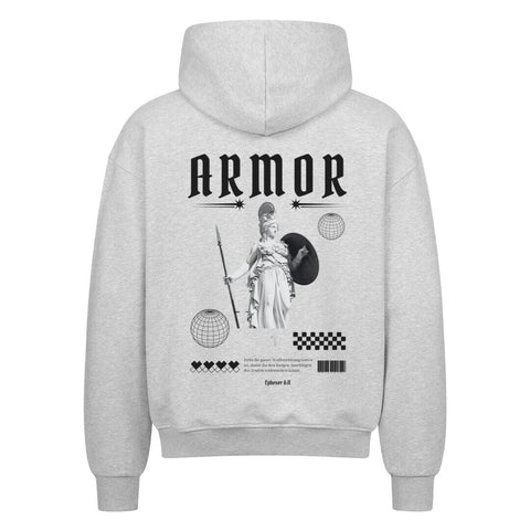 Oversized Zipper Hoodie - Armor