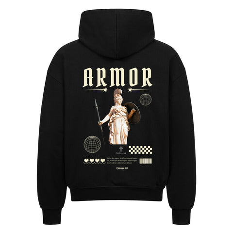 Oversized Zipper Hoodie - Armor