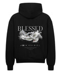 Oversized Zipper Hoodie / Blessed
