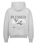Oversized Zipper Hoodie / Blessed
