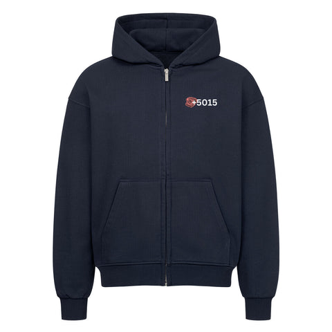 Oversized Zipper Hoodie - Call Me