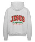 Oversized Zipper Hoodie - Jesus is the Reason