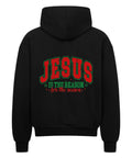 Oversized Zipper Hoodie - Jesus is the Reason