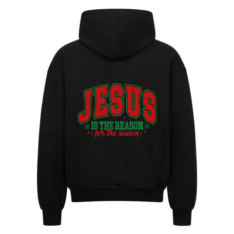 Oversized Zipper Hoodie - Jesus is the Reason