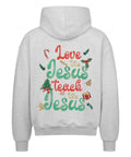 Oversized Zipper Hoodie - Love like Jesus