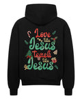 Oversized Zipper Hoodie - Love like Jesus