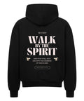 Oversized Zipper Hoodie - WALK BY THE SPIRIT