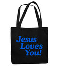 Stofftasche Jesus Loves You