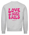 Sweatshirt - Love never fails